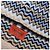 Sciarpa Missoni Zig Zag in lana Marrone Nero Blu Grigio Blu chiaro - vista 3