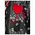 Autre Marque Arizona Love Camicia Stampa Bandana Nera Cuore Rosso - vista 3