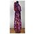 Joseph Ribkoff Maxikleid mit schwarzem Blumenprint Pink Rot Blau Lila - Ansicht 3