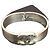 Timeless Pulsera de metal Chanel Coco Mark Plata
