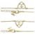 Timeless Collana Chanel Coco Mark Heart Argento - vista 3