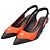 Arclight Leder-Pumps Louis Vuitton Schwarz Orange
