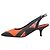 Arclight Leder-Pumps Louis Vuitton Schwarz Orange - Ansicht 2