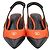 Arclight Leder-Pumps Louis Vuitton Schwarz Orange - Ansicht 3