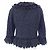 Timeless Chaqueta Chanel sin cuello Negro - vista 2
