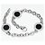 Bulgari Bracciale Bvlgari Bvlgari in oro bianco Au750 e onice Misura 17 Nero - vista 3
