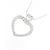 Autre Marque Collana in oro bianco Au750 e diamanti Argento - vista 3