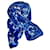 Louis Vuitton Sciarpa Monogram Velluto Blu  - vista 1