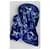 Louis Vuitton Sciarpa Monogram Velluto Blu  - vista 4