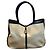 Borsa Bally in pelle e tessuto Nero Beige
