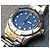 Seiko Scuba 7N35-6060 Relógio Quartz Azul Dourado - vista 3
