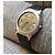 Bally Montre à quartz plaqué or réf. 73.01 Swiss Made Noir - vue 13