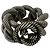 GUCCI Interlocking G Twist Kettenring Silber