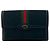 Pochette GUCCI Vintage GG Logo Hardware Sherry Line Nero Rosso Verde