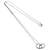 Tiffany & Co Collana Tiffany Double Loop Argento