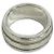 Tiffany & Co. Silver 925 Groove Double Line Ring Silber