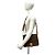 Céline Celine Vintage Macadam Blazon Triomphe Pattern Schultertasche Braun - Ansicht 2