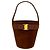 Mini borsa in scamosciato marrone Salvatore Ferragamo