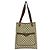 Borsa Tote GUCCI Vintage Sherry Line GG Logo Marrone Rosso Verde