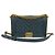 Borsa a tracolla Chanel Boy Chanel Coco Mark Chain Blu