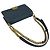 Borsa a tracolla Chanel Boy Chanel Coco Mark Chain Blu - vista 4