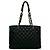 Borsa Tote Chanel GST Nera in Pelle di Vitello Martellata Nero - vista 3