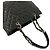 Borsa Tote Chanel GST Nera in Pelle di Vitello Martellata Nero - vista 4