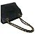 CHANEL Borsa a Spalla Matelassé Coco Mark in Pelle Caviar Nero - vista 4