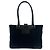 Borsa Tote GUCCI Vintage Black Canvas Leather Nero - vista 3