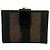 FENDI Vintage Pecan Leather Bi-fold Wallet Brown Khaki
