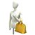 Borsa a mano rotonda con zip Alma in pelle Epi Louis Vuitton Giallo - vista 2