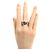 Louis Vuitton Sterling Silver 925 Band Ring - view 7