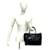 Vintage Logo Lederhandtasche Yves Saint Laurent Schwarz  - Ansicht 2