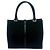 Mini borsa tote Gucci Jackie Logo Hardware GG Pattern Nero - vista 3
