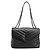 Borsa a tracolla in pelle di vitello nera Saint Laurent Nero