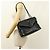 Borsa a tracolla in pelle di vitello nera Saint Laurent Nero - vista 8