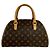 Borsa Louis Vuitton Rivera MM Monogram Leather Marrone