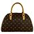 Borsa Louis Vuitton Rivera MM Monogram Leather Marrone - vista 3