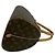 Borsa Louis Vuitton Rivera MM Monogram Leather Marrone - vista 6