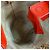 Loewe AANBBBMX01 Pebble Bucket Bag Arancione - vista 8