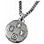 Collana con pendente Louis Vuitton Damier Staple Argento
