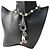 Christian Dior Collana con moschettone Dior Homme x Judy Blame 20AW Argento Bianco
