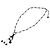Christian Dior Collana con moschettone Dior Homme x Judy Blame 20AW Argento Bianco - vista 4