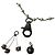 Christian Dior Collana con moschettone Dior Homme x Judy Blame 20AW Argento Bianco - vista 6