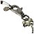 Christian Dior Collana con moschettone Dior Homme x Judy Blame 20AW Argento Bianco - vista 7