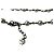 Christian Dior Collana con moschettone Dior Homme x Judy Blame 20AW Argento Bianco - vista 8