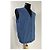 Autre Marque Boggi Milano V-Ausschnitt Weste Blau - Ansicht 2