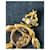Pendente Chopard Happy Diamonds Clown Bianco Rosso Blu D'oro Verde  - vista 2