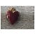 Charm Faberge Heart Rosso D'oro - vista 5