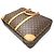 Borsa Boston Louis Vuitton Sirius 24h Marrone - vista 3